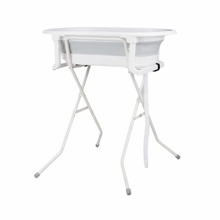 BABYTROLD saliekama vanniņa ar statīvu, White, 19-07PK  