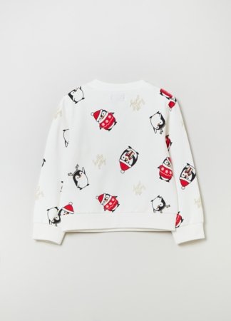 OVS GIRL3-10Y SWEATSHIRTS 2H 9-10 WHITE 001913545 