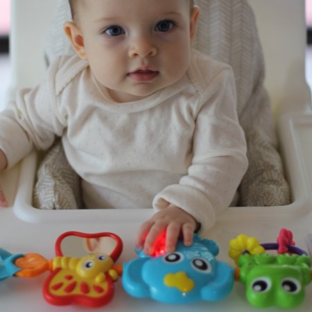 PLAYGRO muzikāla ratu rotaļlieta Travel Trio, 0186984 0186984