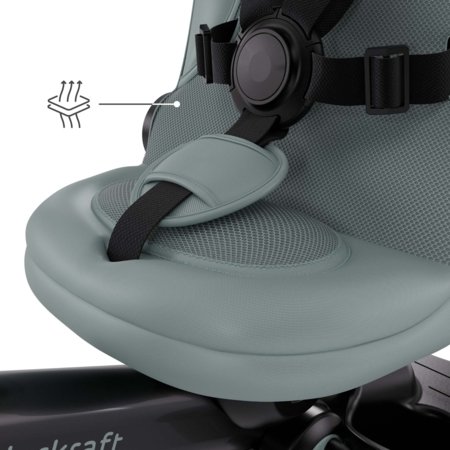 KINDERCRAFT trīsritenis AVEO 2 Plus, zaļš, KRAVEO02GRE0000 