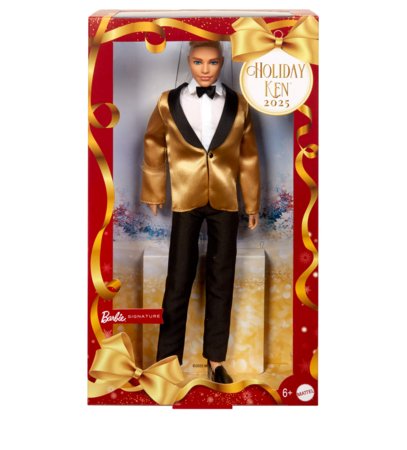 BARBIE collectible Ken Ken Holiday 2025, JGK55 