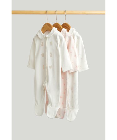 MOTHERCARE zīdaiņu kombinezons 3 gab., LK369 80 