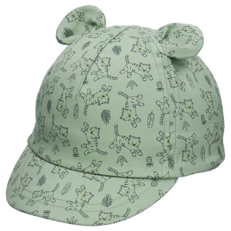 TUTU cepure, zaļa/pelēka, 3-006969, 48-52 