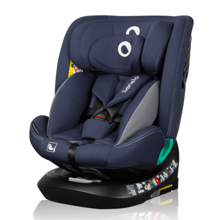 LIONELO autokrēsls BASTIAN ONE I-SIZE, Blue navy,  40-150 cm., LO-BASTIAAN ONE I-SIZE 