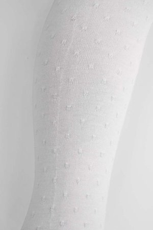 COCCODRILLO zeķubikses TIGHT BAMBOO, balts, cm 