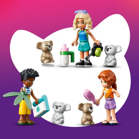 42701 LEGO® Friends Koalu biotops un aprūpes centrs 