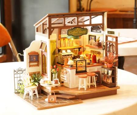 ROLIFE koka konstruktors Kafejnīca Nr. 17, DG162 