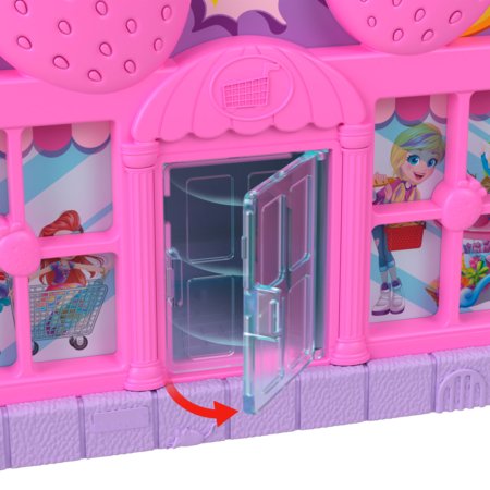 POLLY POCKET komplekts zemeņu piena veikals, HRD45 