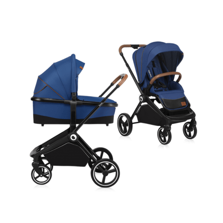 LIONELO universāls ratiņi MIKA 2in1, Blue navy, LO-MIKA 2IN1 