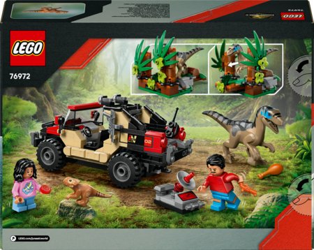 76972 LEGO® Jurassic World™ Plēsēja bēgšana pa bezceļiem 