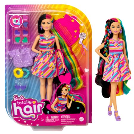 BARBIE Totally Hair lelle mazā Aziāte, HCM90 HCM90