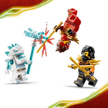 71864 LEGO® NINJAGO® Kai un Cole kombinētie transportlīdzekļi 