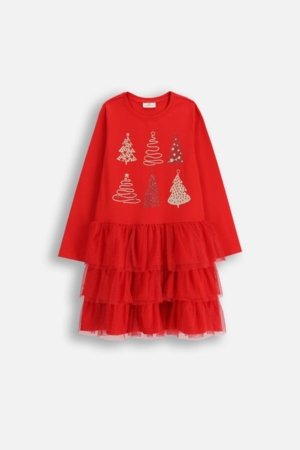 COCCODRILLO kleita, sarkana, cm 