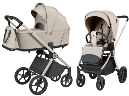 CARRELLO universālie ratiņi ULTRA F, Polar Beige, CRL 6561 