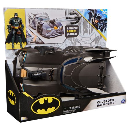 BATMAN transportlīdzeklis "Crusader Batmobile" ar 4 collu figūru, 6067473  