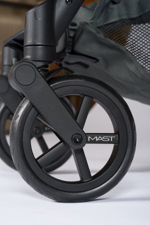 MAST SWISS ratiņi M.2x VOLCANIC ASH, Frame olive green/ Aluminium, MA-M2X203-CH MA-M2X203
