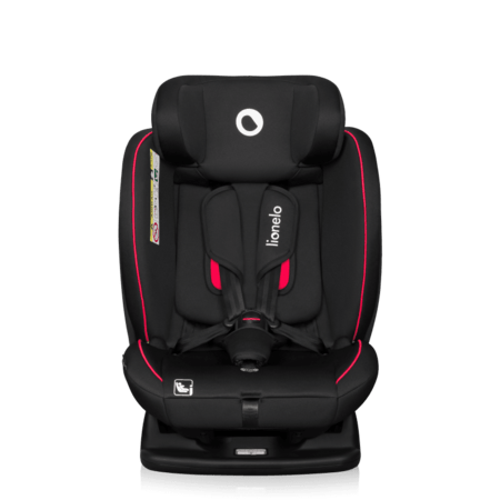 LIONELO autokrēsls AART I-SIZE, Black carbon red,  40-150 cm., LO-AART I-SIZE 