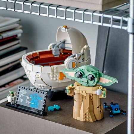 75403 LEGO® Star Wars™ Mandalorian Grogu™ lidojošajos ratiņos 