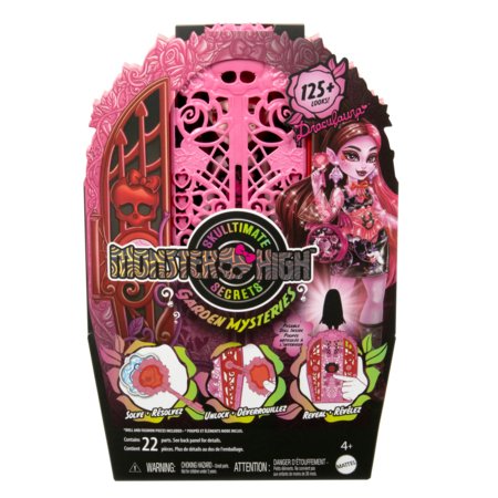 MONSTER HIGH lelle Spocīgie noslēpumi: Pusnakts dārza sērija - Draculaura, HYT72 