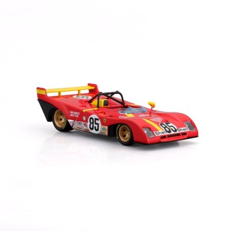 BBURAGO 1:43 Sacīkšu automašīnas modelis Ferrari 312 P 1972, 18-36302 