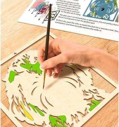 SPLAT PLANET 3D koka radošais komplekts Doodle Dog, SP48189 