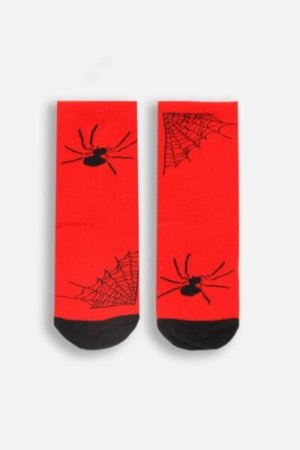 COCCODRILLO zeķes SOCKS BOY, sarkanas, ZC4382215SOB-009-030, 30/33 cm 