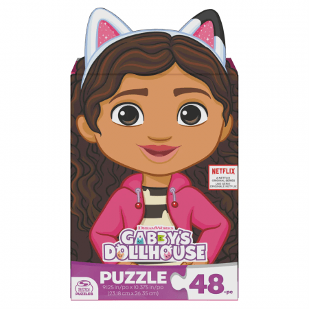 SPINMASTER GAMES puzle Gabby's Dollhouse, 48gab., 6065937 6065937