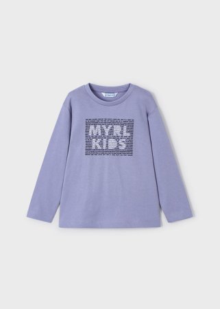 MAYORAL t-krekls ar garām piedurknēm 5G, mauve, 173-57 
