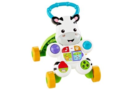 FISHER-PRICE zebra ar skaņām - mani pirmie soļi, GGK38 DLD80