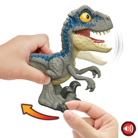JURASSIC WORLD dinozaurs Mega Roar zilais, HVB44 