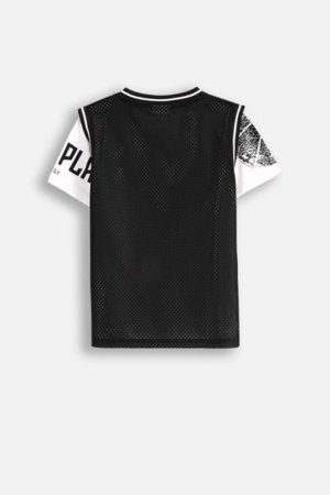COCCODRILLO krekls ar īsām piedurknēm MONOCHROME BOY JUNIOR, krāsa, WC5143205MBJ-022-164, 164 cm 
