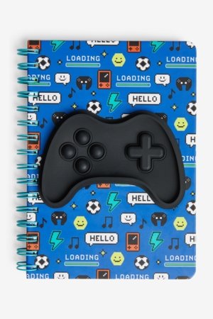 NEXT A5 blociņš ar līnijām 3D, AJ0814