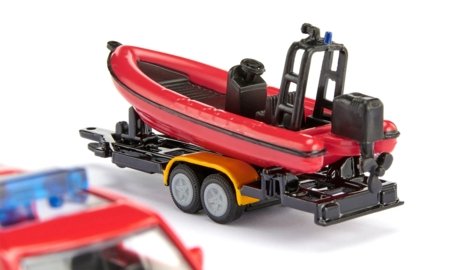 SIKU Land Rover Defender ar laivu, 1608 