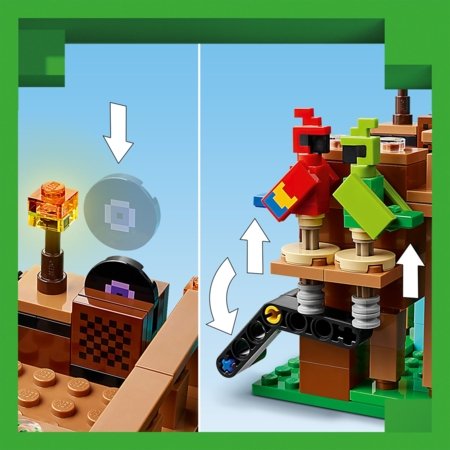 21282 LEGO® Minecraft® Papagaiļu mājas 