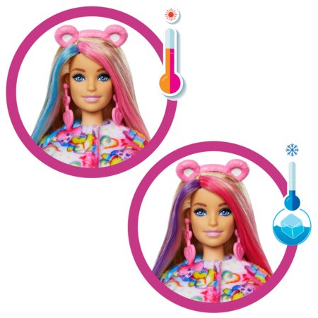 BARBIE Cutie Reveal Care Bears lelles komplekts – Togetherness Bear, JFV60 