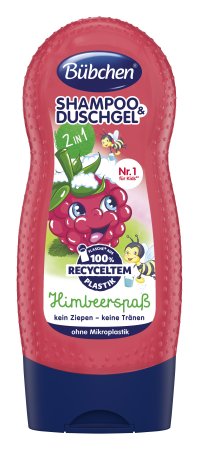 BÜBCHEN Kids Shampoo & Shower Gel, Raspberry, 230 ml TL21 TL21