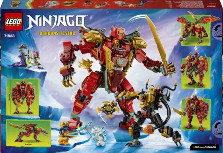 71868 LEGO® NINJAGO® Wyldfyre transformējamais pūķa robots 