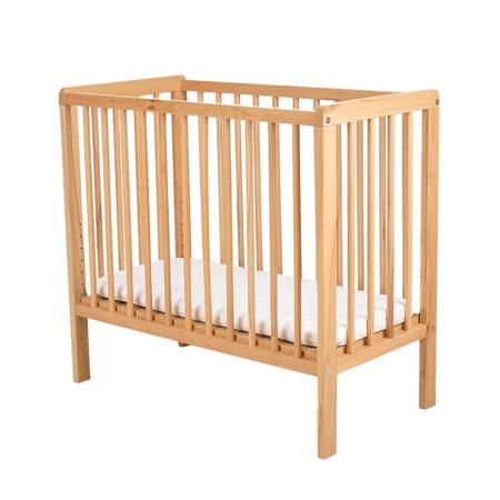 BABYTROLD bērnu gultiņa NINA, Natural, 16-09N 