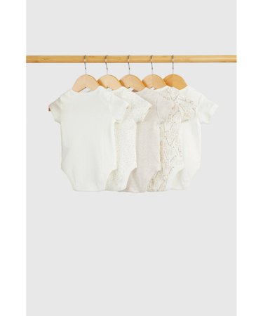 MOTHERCARE bodijs ar īsam piedurknēm, 5gab., GF101 