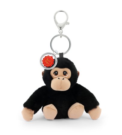 KEEL TOYS KEELECO plīša piekariņš Šimpanze, 12cm, BC4415 