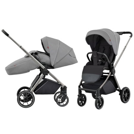 CARRELLO ratiņi ULTRA, Silk Grey, CRL-5525 