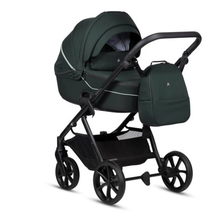 NOORDI universāls ratiņi FJORDI V2, 2in1, Forest Green, 1642609 