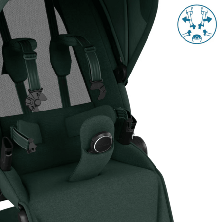 MAXI COSI ratiņi 2in1 FAME, Twillic Green, 1920390110 