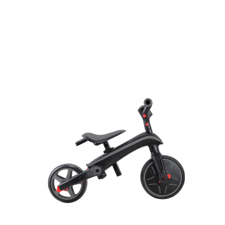 GLOBBER skrejritenis Explorer Trike 4in1, melni pelēks, 732-120 