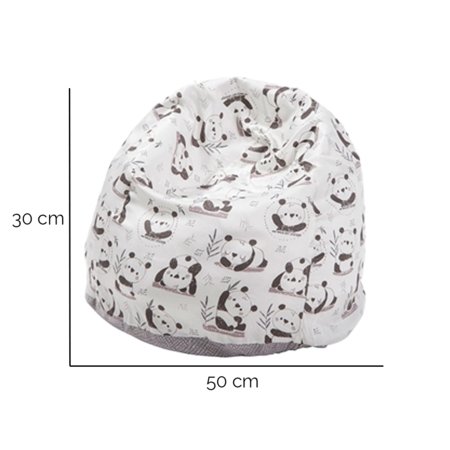 MARKLAND pupiņu maiss PURE MUSLIN, Panda, 20-37PA 