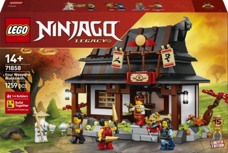 71858 LEGO® NINJAGO® Četru ieroču kalēja 15. gadadiena 