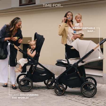 KINDERKRAFT universālie ratiņi 2IN1 NEA 2.0, deep grey, KSNEA002DGR2000 