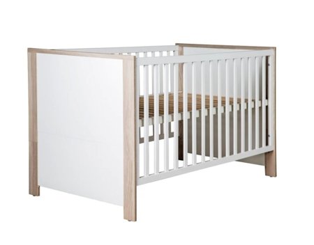 ROBA pārveidojama gulta OLAF, 70x140 cm., White/Luna elm, 1911777 