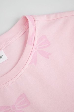 COCCODRILLO t-krekls ar īsam piedurknēm, rozā, cm 