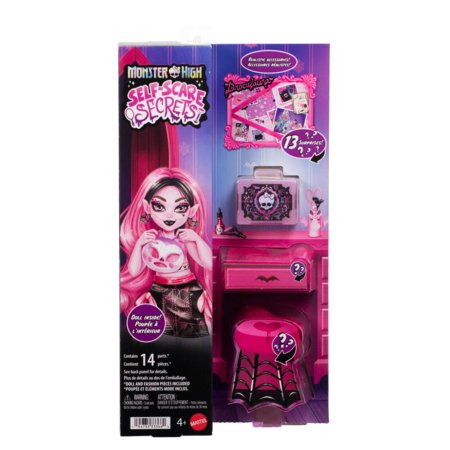 MONSTER HIGH Self-Scare Secrets Draculaura komplekts, JHK43 
